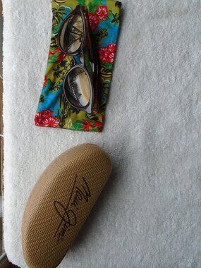 Maui Jim Pineapple MJ 784-10 Round Dark Havana Sunglasses Brown Lenses 50/20 135